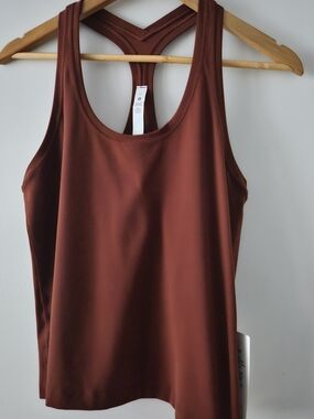 lululemon athletica Scoop Neck Tank - Rust